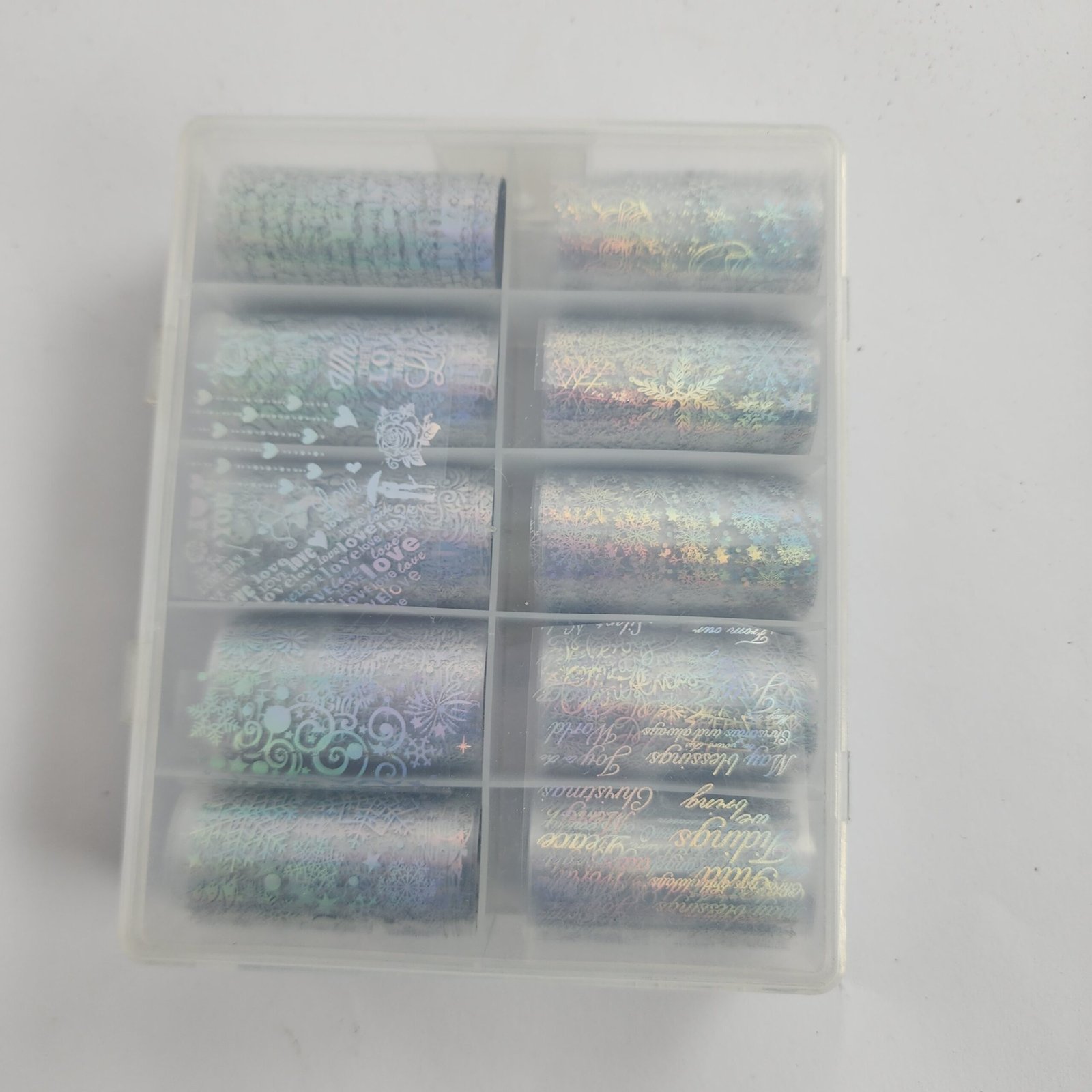 FOIL X10 PLATEADO TORNASOLADO