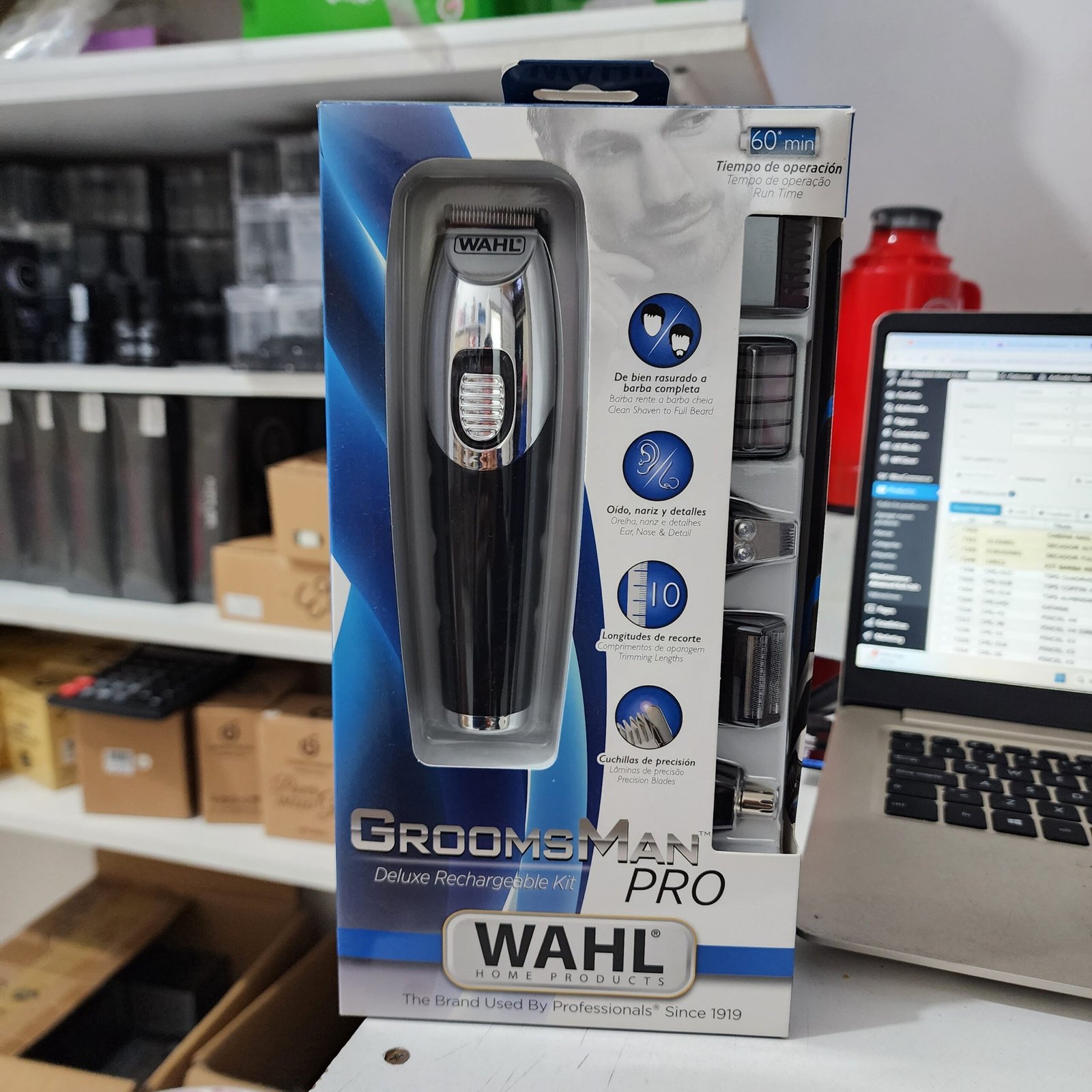 KIT BARBA RECARGABLE
